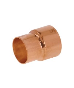 Reducción Campana de Cobre de 1-1/2' x 1-1/4', Conexión Resistente para Sistemas de Fontanería, FOSET Clave 48872