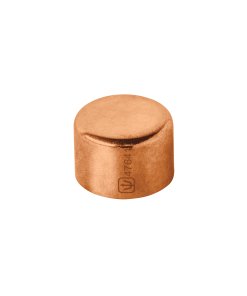Tapón Capa de Cobre 3/4', Alta Calidad para Conexiones Duraderas, Marca Foset Basic, Clave 47641