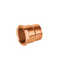 Conector de Cobre de Rosca Interior 3/4', Resistente y Duradero, Ideal para Conexiones de Tuberías de Cobre, Clave 47629, Foset Basic