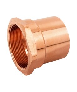 Conector de Cobre, Rosca Interior 2', Resistente y Duradero, Ideal para Conexiones de Tuberías de Cobre, Clave 48900, Foset