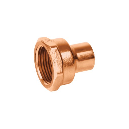 Conector Reducido Hembra 1/2' x 3/4', Ideal para Conexiones Flexibles y Resilientes en Instalaciones de Fontanería, FOSET Foset clave 48880
