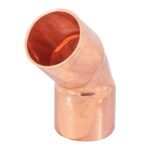 Codo 45° de cobre 1/2', FOSET