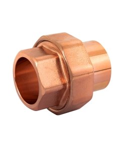 Tuerca Unión de Latón Cobrizado de 1-1/4', Alta Calidad y Durabilidad para Instalaciones de Agua, Clave 48901, FOSET
