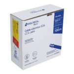 Rollo de 100 metros de cable THW CCA 10 AWG rojo, BASIC