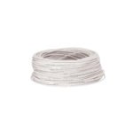 Rollo de 100 metros de cable THW CCA 14 AWG blanco, BASIC