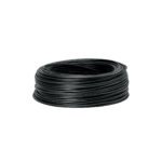 Rollo de 100 metros de cable THW CCA 14 AWG negro, BASIC
