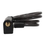 Cable candado en espiral con llaves (80 cms) MIKELS CCE-68