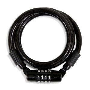 Cable candado de combinación 4 dígitos(1 mt) MIKELS CCE-8100