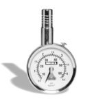 Calibrador de carátula profesional HD cromado rango (0-160 PSI) MIKELS CCP-60