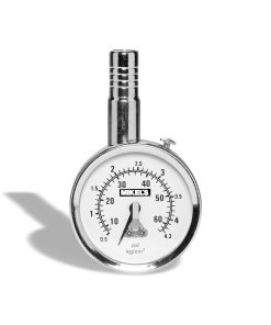 Calibrador de carátula profesional HD cromado rango (0-160 PSI) MIKELS CCP-60