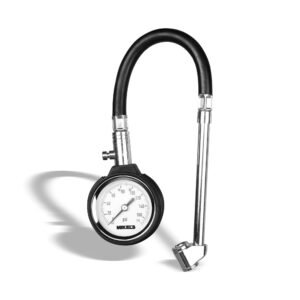 Calibrador de carátula profesional HD con manguera rango (0-160 PSI) MIKELS CCPM-160