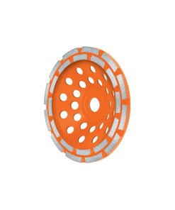 Copa Diamantada TRUPER 7" Doble Hilera - Máximo rendimiento en proyectos de construcción industrial (Clave 103213)