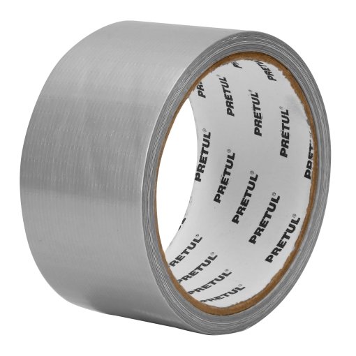 Cinta para ducto 10m x 48mm, espesor 0.16mm, alta calidad para sellado de ductos, Pretul clave 20528
