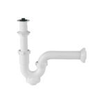 Céspol rígido de ABS con contra, para lavabo, FOSET