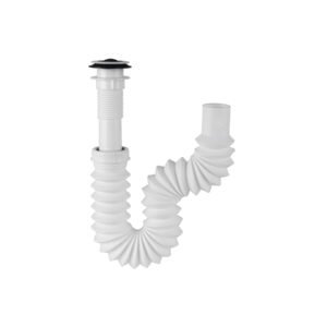 Céspol flexible de polietileno con contra, para lavabo,FOSET