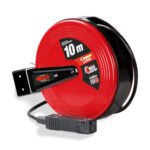 Carrete con extensión eléctrica (10 mts) MIKELS CEE-10