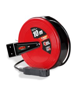 Carrete con extensión eléctrica (10 mts) MIKELS CEE-10