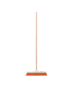 Cepillo Industrial Cerda Rígida de 40 cm, Bastón de Madera, Alta Resistencia para Aplicaciones Industriales, Clave 57035, KLINTEK