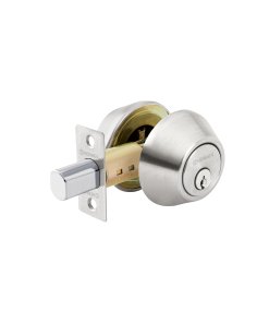 Cerrojo Llave-Llave Cromo Mate, Llave Tradicional, Alta Funcionalidad para Seguridad Eficiente, Marca Hermex, Clave 23611