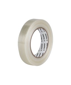 Cinta TRUPER FlejadoraPro 50m - ANCHO 24mm CON FILAMENTOS - Transparente - Máxima Resistencia - Sujeción Perfecta - Clave 103029