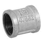 Cople reforzado de acero galvanizado de 1', FOSET