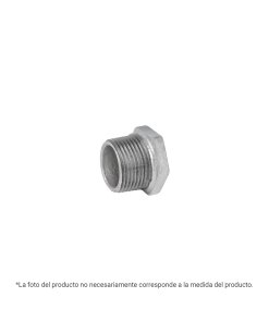Reducción Bushing Acero Galvanizado 1/2 x 1/4', Alta Resistencia y Durabilidad para Instalaciones Sencillas, Marca Foset, Clave 43967