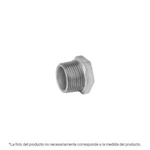 Reducción bushing acero galvanizado 2x1/2', FOSET