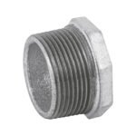 Reducción bushing acero galvanizado 1-1/4 x 1', FOSET