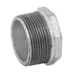 Reducción bushing acero galvanizado 1-1/2 x 3/4', FOSET