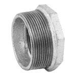 Reducción bushing acero galvanizado 2 x 1-1/2', FOSET