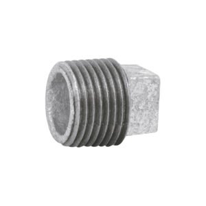 Tapón macho 1/2' de acero galvanizado, FOSET