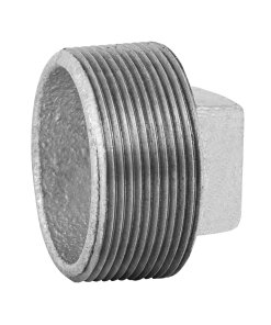 Tapón Macho de 2' de Acero Galvanizado, Alta Resistencia para Instalaciones de Fontanería, Conexiones Duraderas y Estables, Clave 48785, FOSET