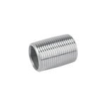 Niple de acero galvanizado 3/4' cuerda corrida, FOSET
