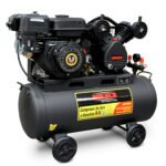Compresor de aire 5.5 HP Motor a Gasolina (60 lts) MIKELS CG-5.5HP