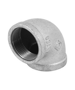 Codo 90° Acero Galvanizado de 1-1/2', Resistente y Duradero, Ideal para Instalaciones de Tuberías, Clave 48750, Foset