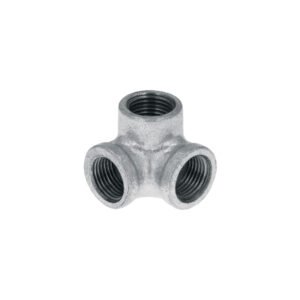 Codo rincón acero galvanizado de 1/2', FOSET