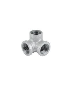 Codo Rincón Acero Galvanizado de 3/4', Resistente y Duradero, Ideal para Instalaciones de Tuberías Galvanizadas, Clave 48741, Foset