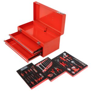 Kit caja metálica de herramientas (88 pzas) MIKELS CH-88