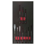Juego punzones y cinceles, 10 piezas Urrea CH121