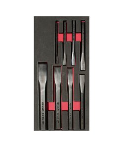 Juego de cinceles, 8 piezas Urrea CH122