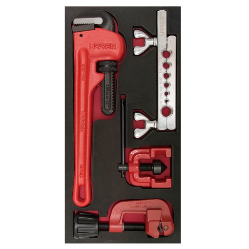 Juego de herramienta para manejo de tubo, 3 piezas Urrea CH125