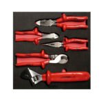 Juego de pinzas y llave ajustable 1000 V, 5 piezas Urrea CH220