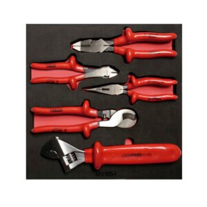Juego de pinzas y llave ajustable 1000 V, 5 piezas Urrea CH220