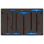 Juego de llaves hexagonales tipo "T", métricas, 7 piezas Urrea CH274P