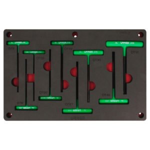 Juego de llaves hexagonales tipo "T", Torx, 9 piezas Urrea CH276P