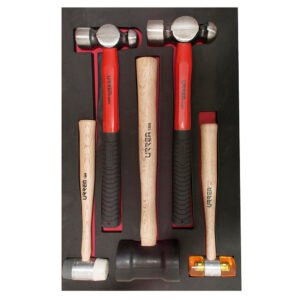 Juego de martillos varios, 5 piezas Urrea CH308