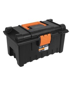 Caja TRUPER Estándar 16" - SIN COMPARTIMENTOS INTERIOR LIBRE - Alta Capacidad - Resistencia Superior - Diseño Funcional - Clave 19790