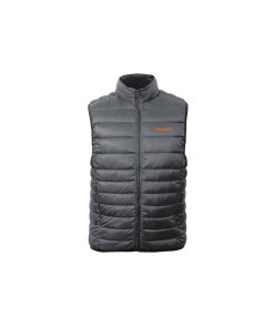 Chaleco TRUPER PlumasHombre M - ULTRALIGERO Y TÉRMICO TALLA MEDIANA - Color Gris - Diseño Ergonómico - Calidez Garantizada - Clave 69997