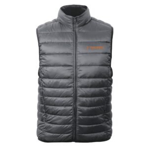 Chaleco de plumas ligero para hombre, gris, EG, TRUPER