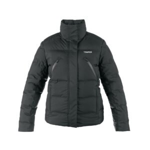 Chamarra acolchada térmica para mujer, negra, M, TRUPER